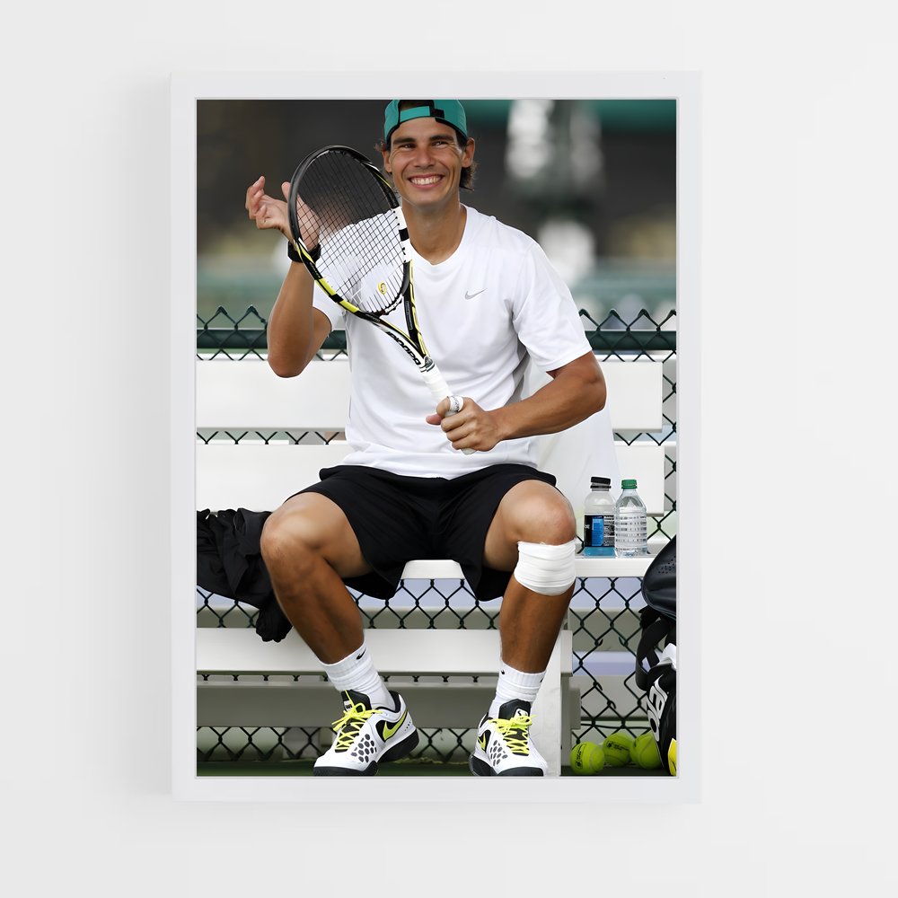 Poster La Détermination de Rafael – affiche Tennis (vue 3)